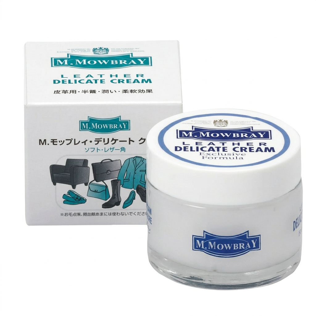 M.MOWBRAY デリケートクリーム 60ml 箱と瓶