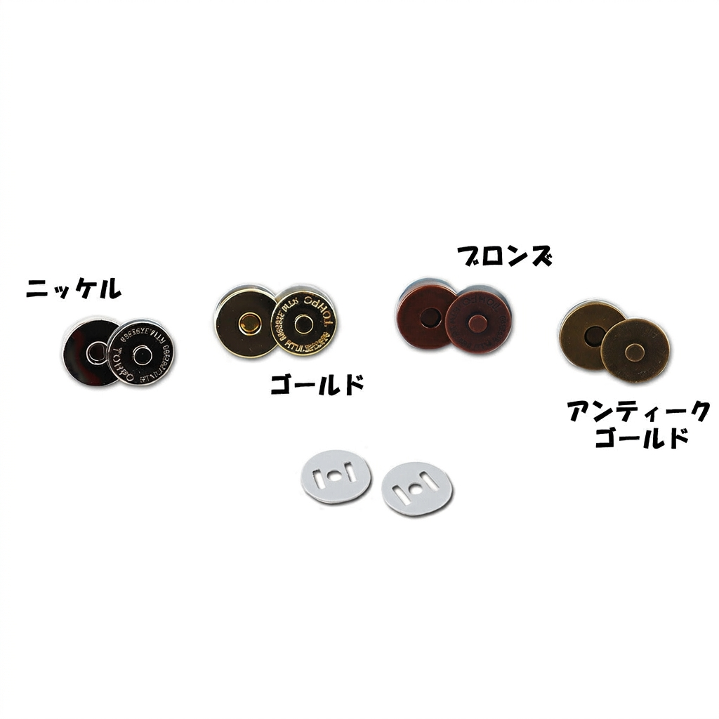 クラフト社 薄型マグネット｜18mm・整理画像